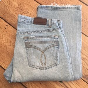 Calvin Klein Distressed Denim Jeans Sz 10